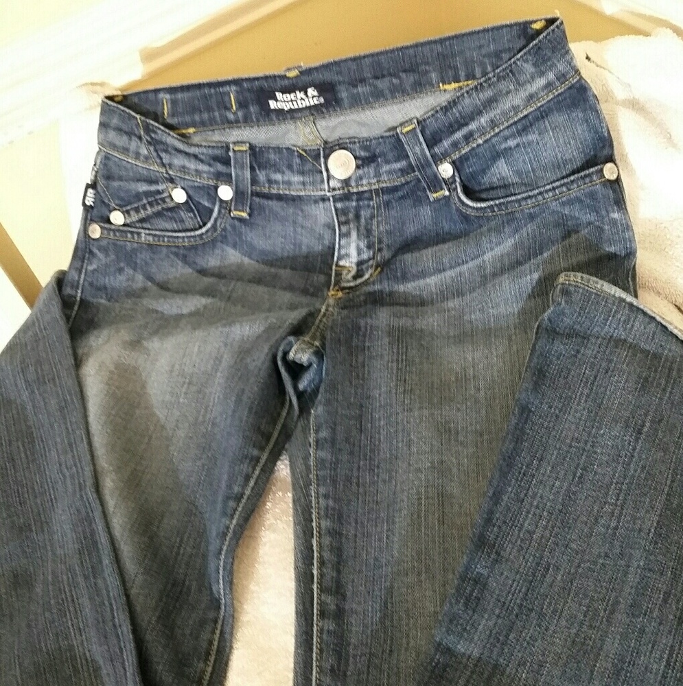 Rock & Republic low rise jeans